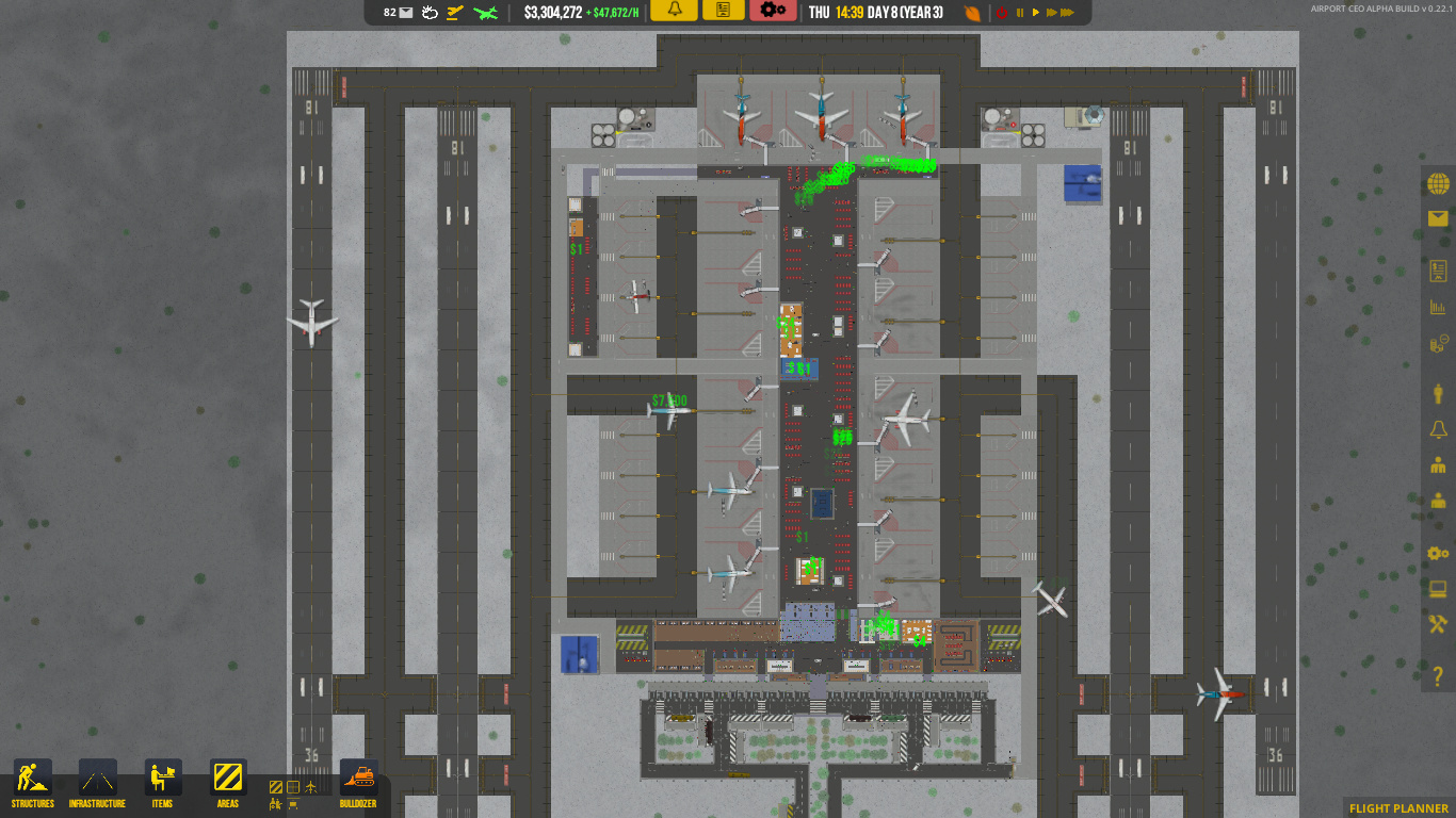 airport ceo layout